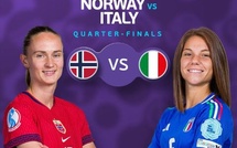 Euro Féminin 2025 : Ce soir, Norvège-Italie pour ouvrir les quarts