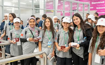 Arrivée à Casablanca d’enfants maqdessis pour participer à la 16e édition des colonies de vacances