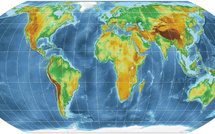 La projection Equal Earth adoptée en 2018.