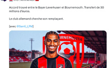 Transfert : Amine Adli vers Bournemouth, Ben Seghir vers Leverkusen ?