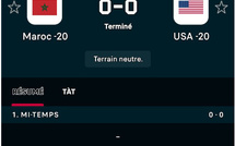 Prépa CDM U20 Chili 25/ Le Maroc et les Etats Unis dos à dos
