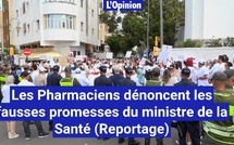 En colère, les Pharmaciens dénoncent les fausses promesses du ministre de la Santé (Reportage) 