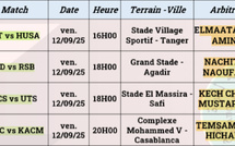 Saison 2025-26 / Botola D1 : Jour J. Heure H
