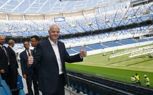 FIFA : Gianni Infantino en visite au Grand Stade de Tanger