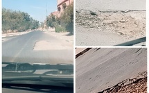 ​Youssoufia: Les élus face à l’asphalte de la honte. Reportage !