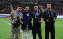 Avant FAR–Horoya : les Lionceaux « militaires » champions du monde U20 célébrés aux côtés de la légende Mohamed Timoumi