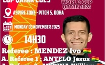 CDM U17 Qatar 25 /Arbitrage : Des Boliviens et des Canadiens pour Maroc-Japon