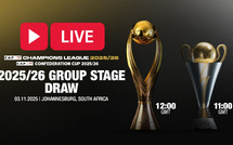 CAF : Suivez en direct le tirage au sort de la Ligue des Champions et de la Coupe de la Confédération
