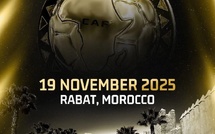 CAF Awards 2025 / Officiel : Rabat accueillera la cérémonie le 19 novembre