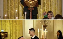 Etats-Unis : Trump salue Cristiano Ronaldo lors d’un dîner officiel à la Maison-Blanche