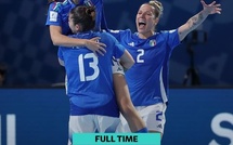 CDM féminine de futsal / J1 : L’Italie frappe fort, le Portugal déroule