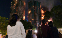 ​128 morts dans l'incendie des grattes ciel de Hong Kong