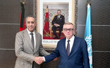 Hammouchi reçoit le nouveau sous-secrétaire général du Bureau des Nations Unies contre le terrorisme