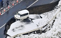 Levée de l'alerte au tsunami après un séisme au Japon