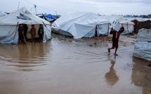 ​Gaza : Les pluies torrentielles ont fait 12 morts