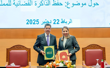 Mémoire judiciaire : accord-cadre entre le CSPJ et l'Institution des Archives du Maroc