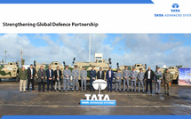 Tata Advanced Systems livre le premier lot de véhicules blindés WhAP 8x8 au Maroc
