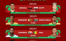 CAN Maroc 25 : Journée décisive pour les groupes A et B