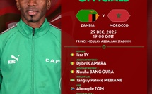CAN 2025 : Des arbitres sénégalais pour Zambie-Maroc, des Marocains pour Zimbabwe - Afrique du Sud